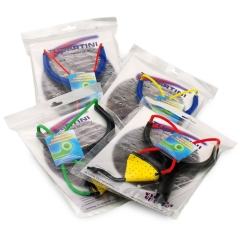 Tubertini pellet and corn catapults